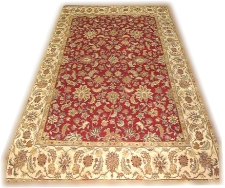  Woolen Handmade Carpet (Tapis en laine fait main)