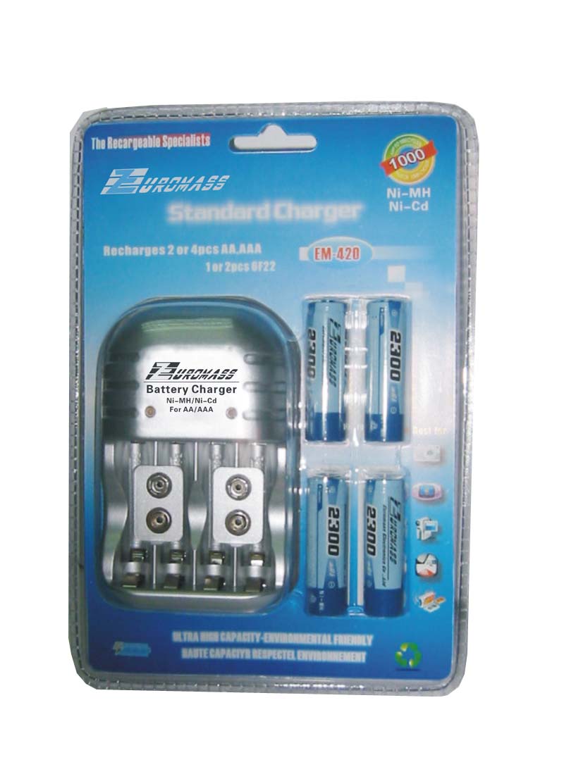  3 In 1 Battery Charger (3 En 1 Chargeur de batterie)