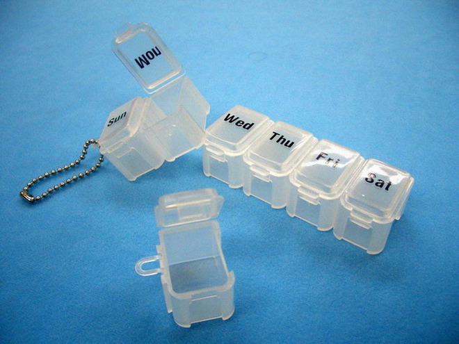  Set Of 7 Pill Case (Набор из 7 Pill дело)