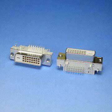 90-Grad-DVI-Anschlüsse mit 24 Pins, für Monitor, VGA-Karte (90-Grad-DVI-Anschlüsse mit 24 Pins, für Monitor, VGA-Karte)