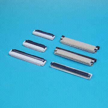  Ffc Series 0.5mm Pitch Fpc / Ffc Connectors With Tin Alloy Con