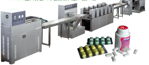  Chiclet Chewing Gum / Coating Gum Processing Line (Chiclet Chewing Gum / Coating Gum traitement en ligne)