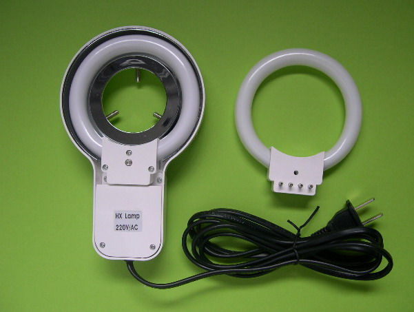  110v Or 220v Fluorescent Ring Light For Microscope Use ( 110v Or 220v Fluorescent Ring Light For Microscope Use)