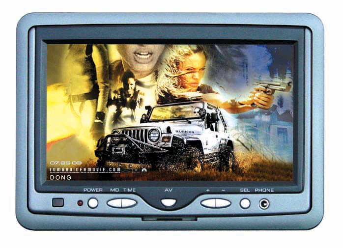  Head Rest 7" TFT LCD Monitor (Kopfstütze 7 "TFT LCD Monitor)