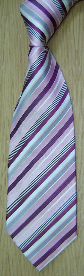 Stripe Woven Silk Necktie (Spring-Summer Design) (Stripe Woven Silk Necktie (Spring-Summer Design))