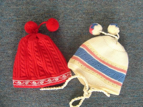  Children`s Jacquard Knitted Hat (Детский жаккард вязаную шапочку)