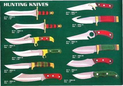  Skinner Knives (Skinner Couteaux)