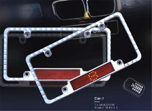  LED Car Licence Plate (LED plaque d`immatriculation de voiture)