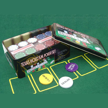  200pc Texas Holdem Poker Set (200pc Texas Holdem Poker Set)