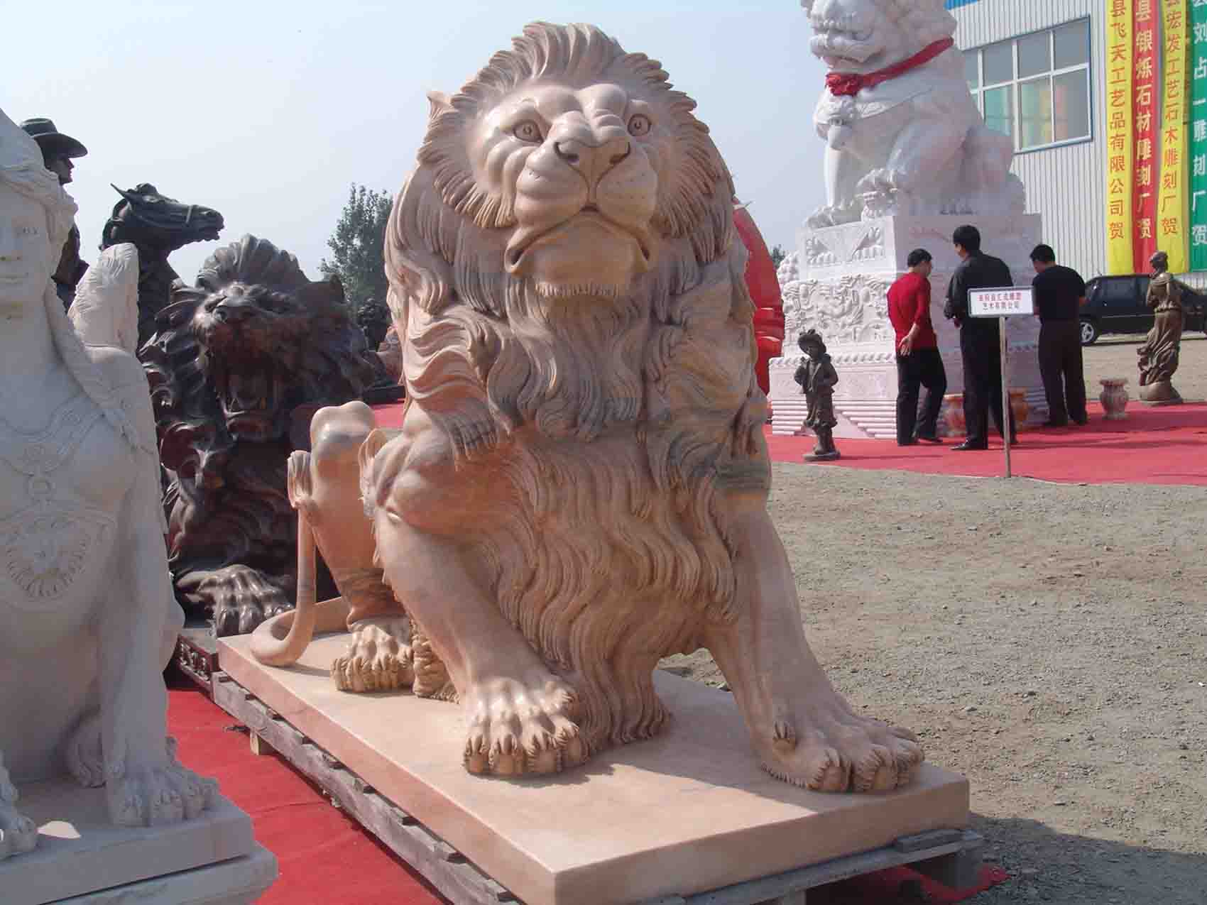 Stone Animal, Stone Statue, Marble Carving (Stone Animal, Stone Statue, Marble Carving)