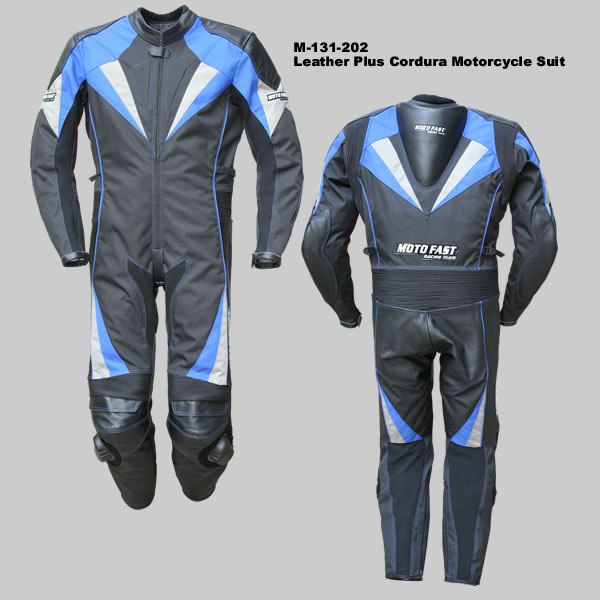  Leather Plus Cordura Motorcycle Suit ( Leather Plus Cordura Motorcycle Suit)