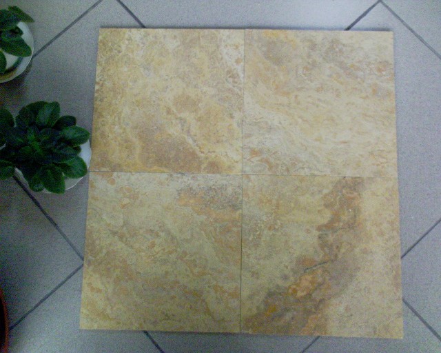  Travertine Siena Gold