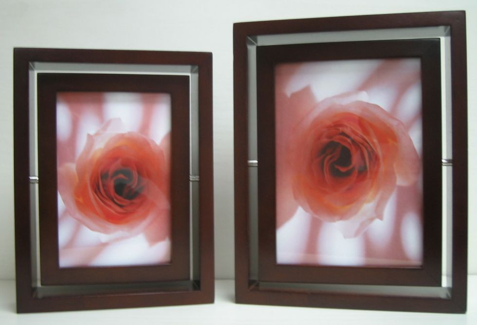  360 Degree Dual Face Wooden Photo Frame (360-Grad-Dual-Face Wooden Photo Frame)
