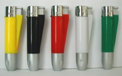  Cigarette Gas Lighter With LED Lamp