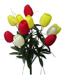  Artificial Flowers Of Tulip Crafts Gifts Decorations (Искусственные цветы тюльпана ремесла Подарки украшения)
