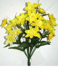  Artificial Flowers Of Narcissus For Decorations (Искусственные цветы Нарцисса для украшений)