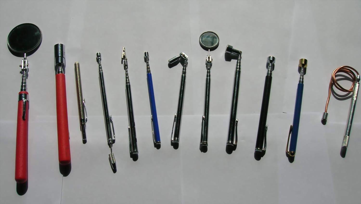  Magnetic Pick Up Tool And Inspection Mirror ( Magnetic Pick Up Tool And Inspection Mirror)