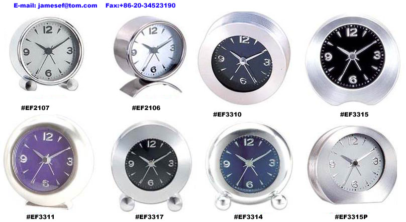  Metal Alarm Clocks