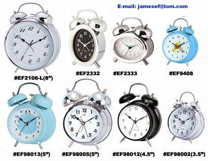  Metal Twin Bell Alarm Clock