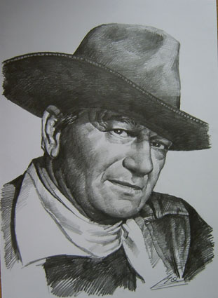  Charcoal Portrait Painting From Digital Photo