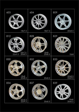  Aluminum Wheel (Алюминиевые колесные)
