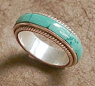  Nepalese Turquoise Ring ( Nepalese Turquoise Ring)