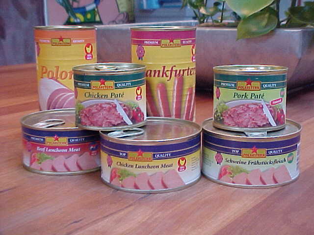 Canned Meats (Мясные консервы)