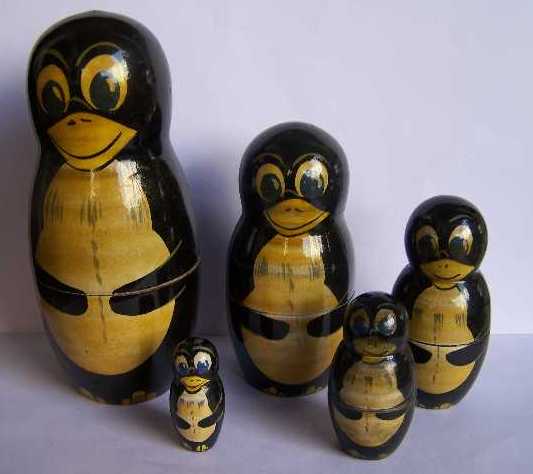 animal russian dolls