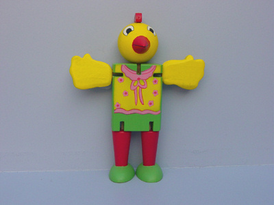  Easter Puppet Toy - Chicken Figurine ( Easter Puppet Toy - Chicken Figurine)