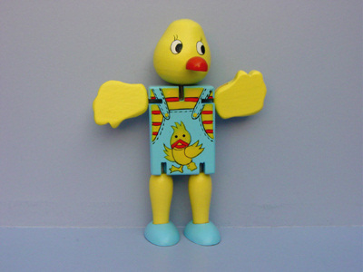 Easter Puppet Toy - Duck Figurine ( Easter Puppet Toy - Duck Figurine)