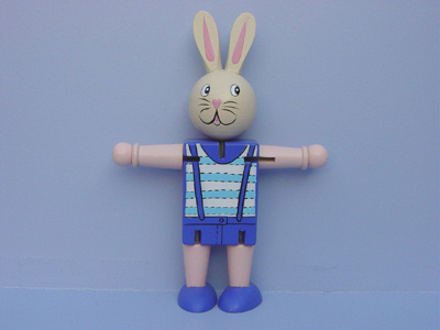  Easter Puppet Toy - Rabbit Figurine ( Easter Puppet Toy - Rabbit Figurine)
