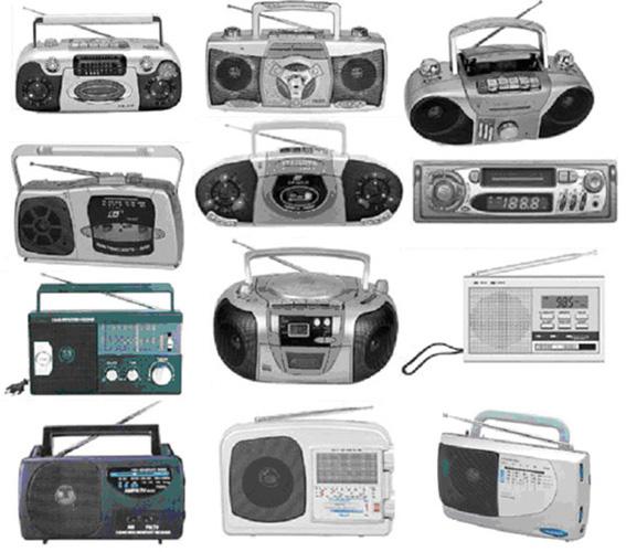 Cassette Recorder / Player und Mini-Radio (Cassette Recorder / Player und Mini-Radio)