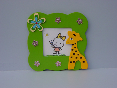  Kids Photo Frame Premium - Flower And Animal ( Kids Photo Frame Premium - Flower And Animal)