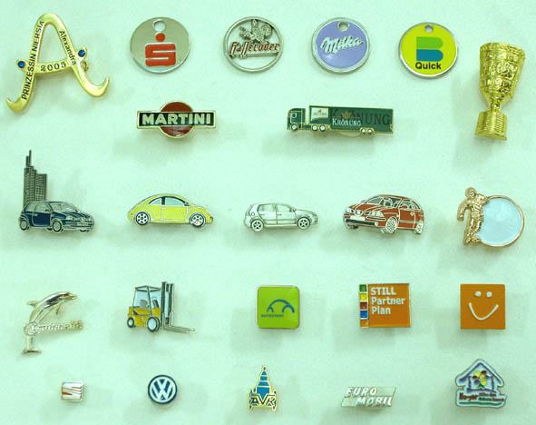  Custom Made Stamping, Etching, Die Casting Pins, Brooches