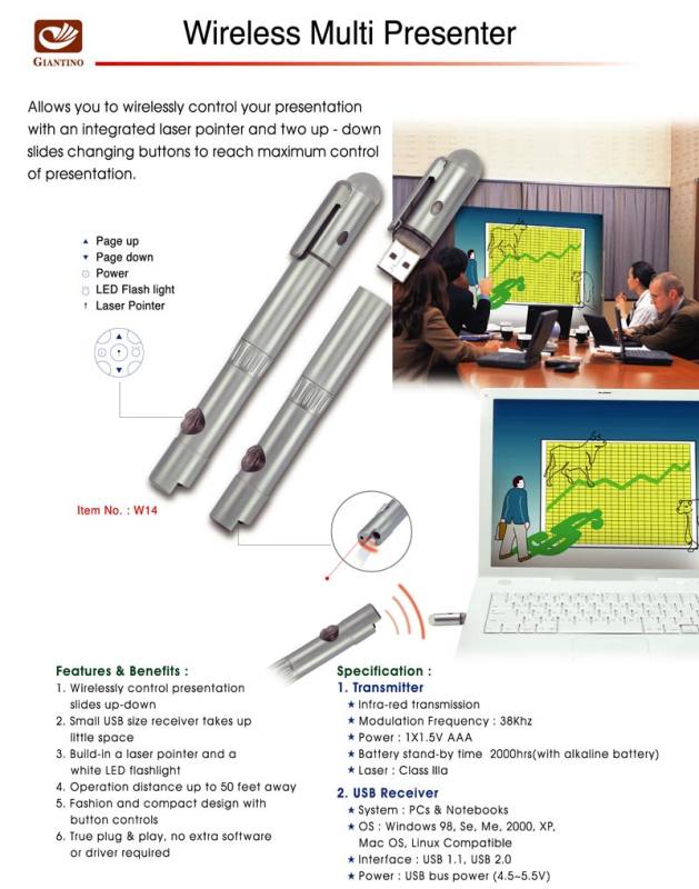 Wireless Multi Presenter (Wireless Multi Présentateur)