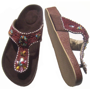  Beaded Ladies Sandals ( Beaded Ladies Sandals)