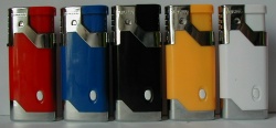  Cigarette Windproof Gas Lighters With LDE Lamp ( Cigarette Windproof Gas Lighters With LDE Lamp)
