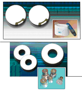 Piezo-Keramik (PZT) und Piezo-Transducer (Piezo-Keramik (PZT) und Piezo-Transducer)