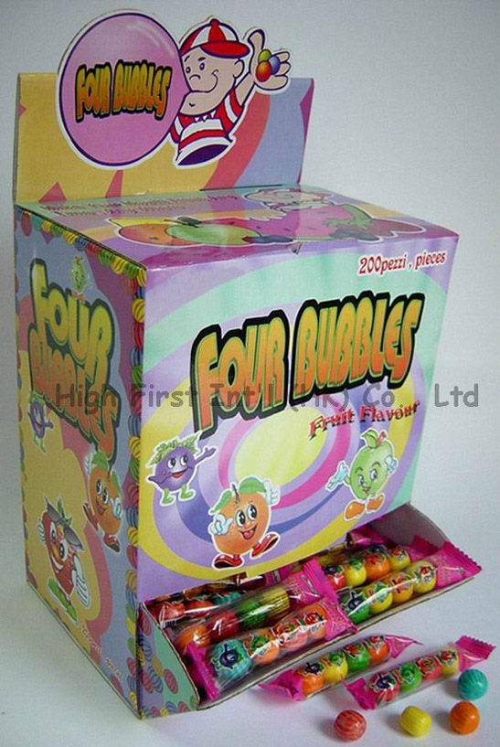  Fruit Ball Gum (Фрукты Gum Ball)