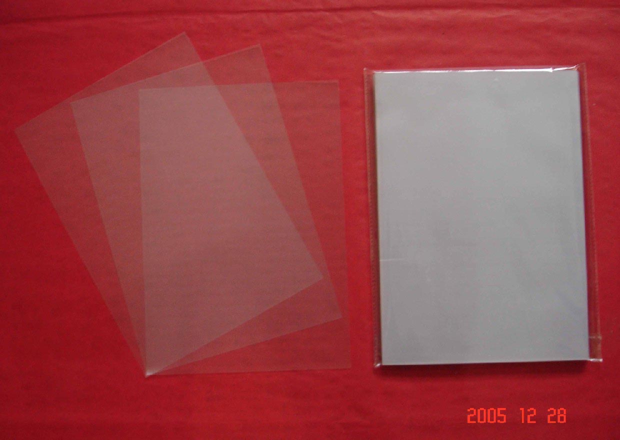  Overlay, Over Laminate, Laminating Film For Offset Printing