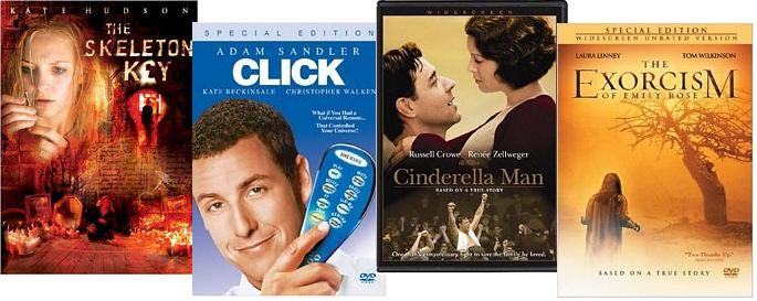  New Sealed Dvds Movies (New Sealed Filme DVDs)