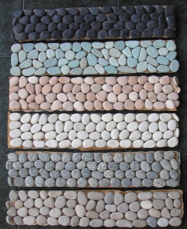 Interlocking Pebble Stone & Mosaic