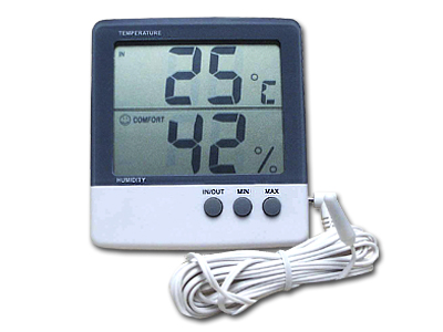 Großes Display In / Out Hygro-Thermometer (Großes Display In / Out Hygro-Thermometer)