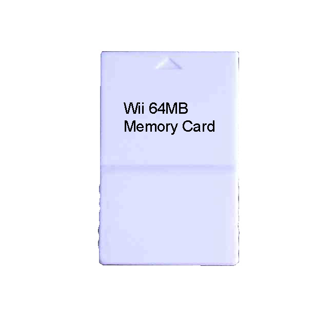  Wii 64MB memory card (Wii 64MB Memory Card)