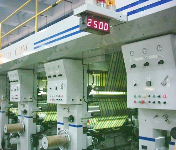  Computerized High Speed Rotogravure Printing Machine