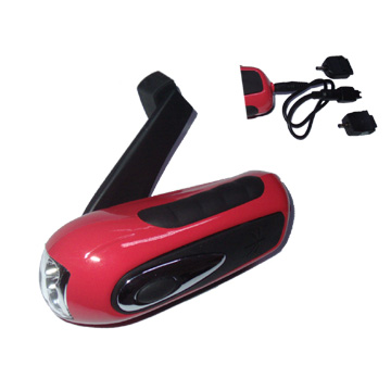  Dynamo Mobile Phone Charger With LED Torch (Th-103)
