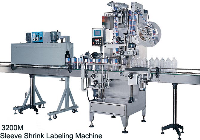  Sleeve Shrink Labeling Machine (Термоусадочные рукава этикетировочной машины)