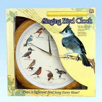  Bird Singing Clock (Singing Bird Clock)