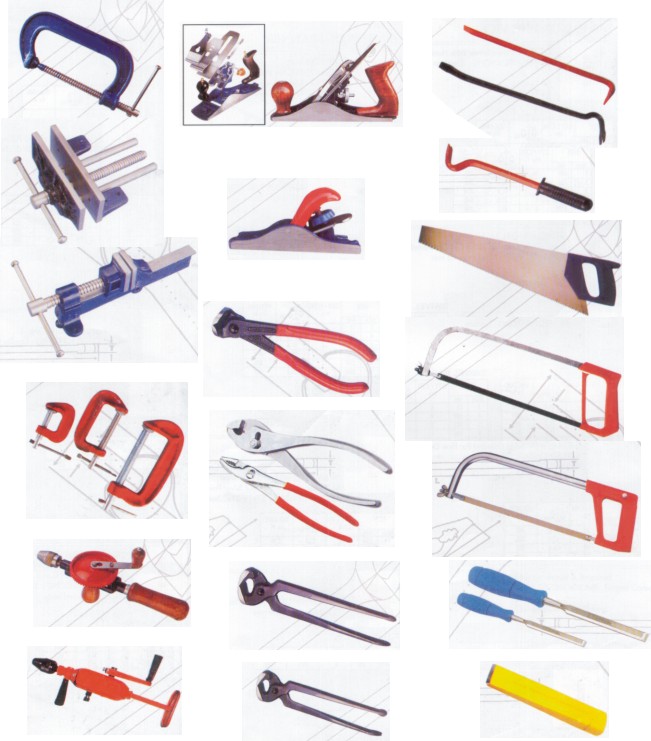  Carpenter Tools (Carpenter Outils)