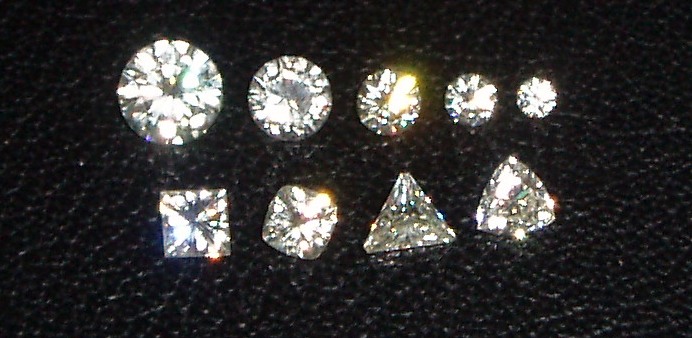 Diamond Moissanite